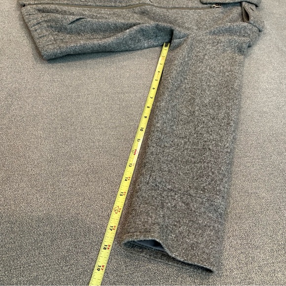 LOFT Ann Taylor Women's Charcoal Pea Coat Style Jacket - M - Picture 8 of 8